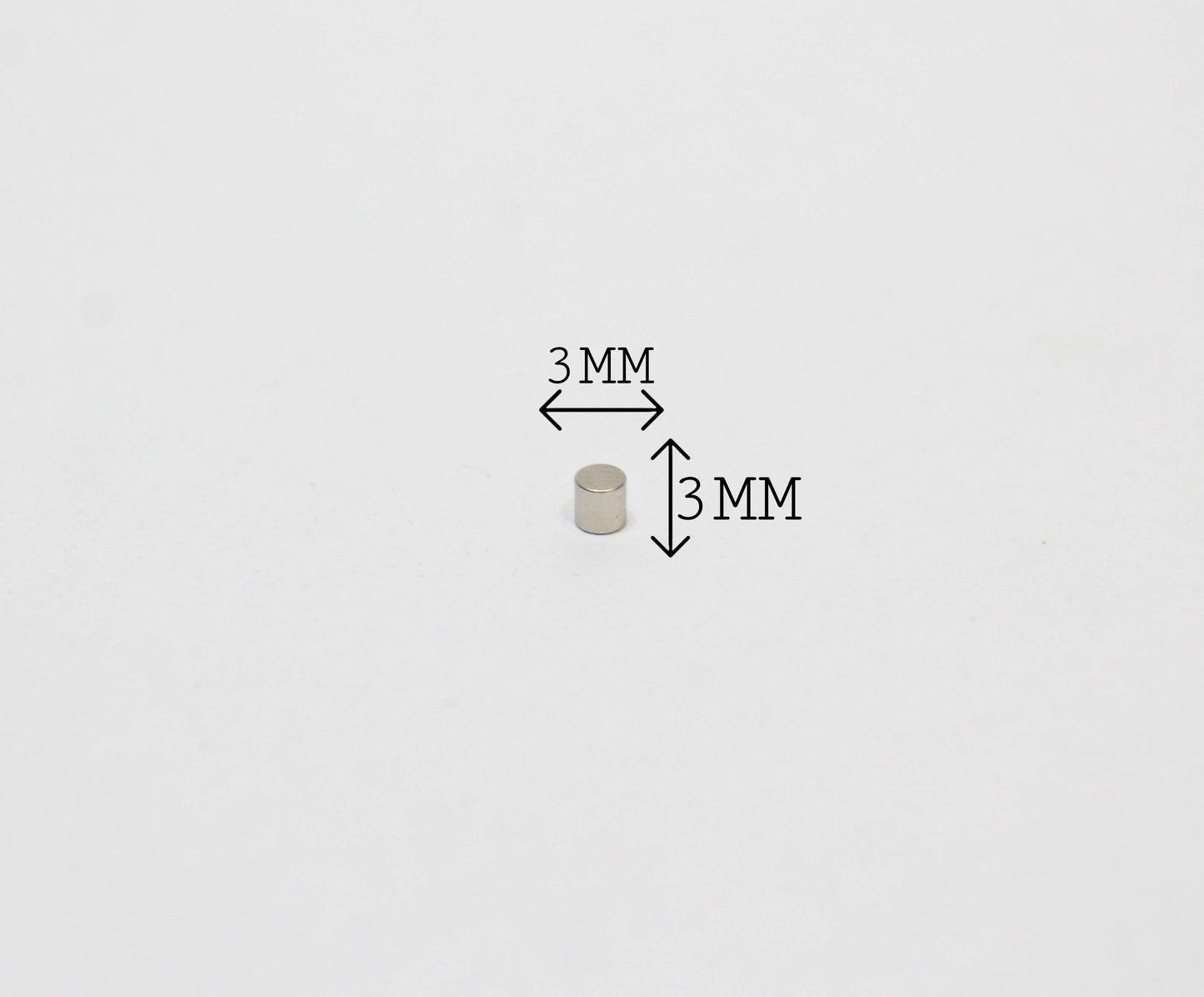 3 mm Dia x 3 mm Thick Neodymium Magnet
