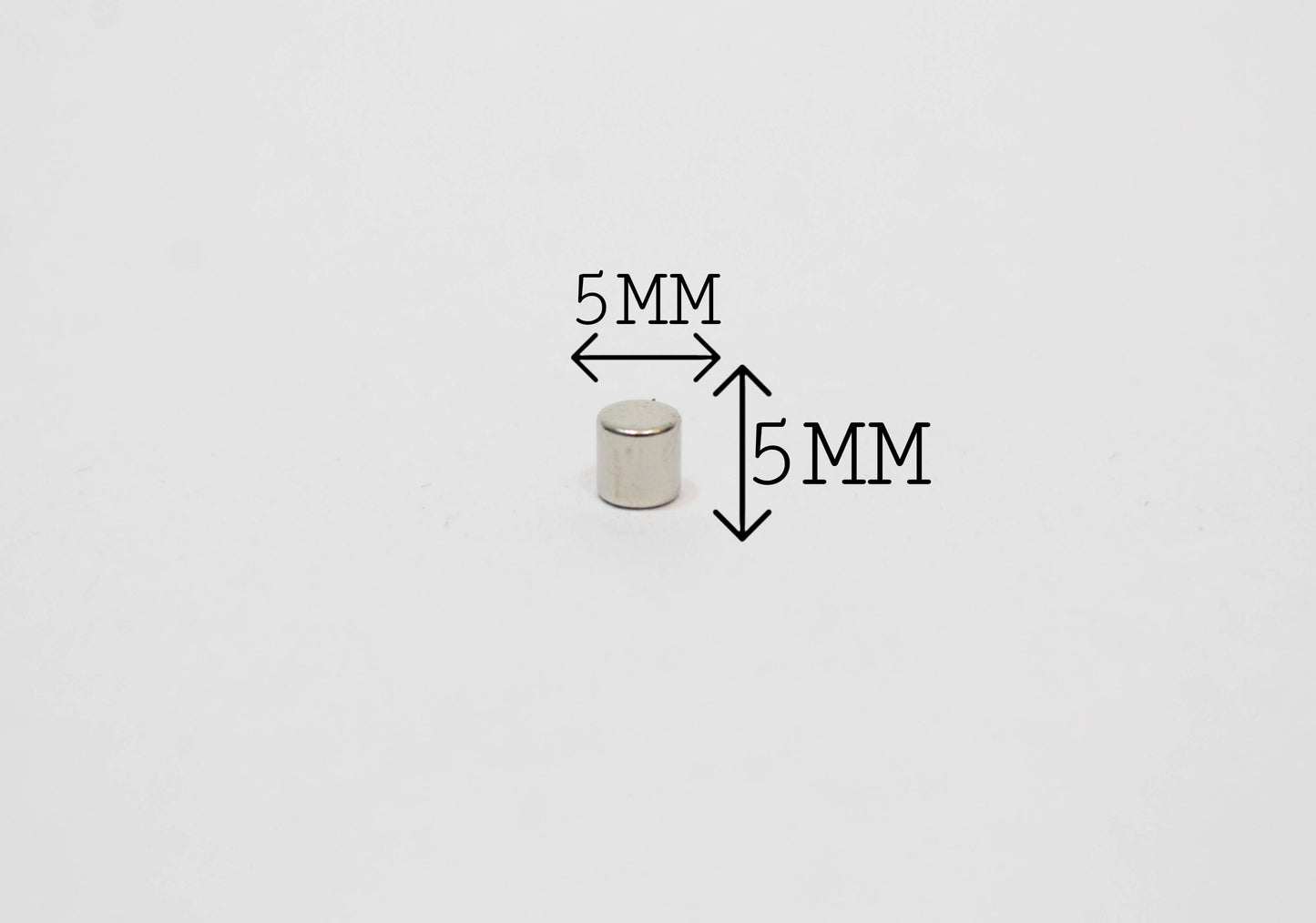 5 mm Dia x 5 mm Thick Neodymium Magnet