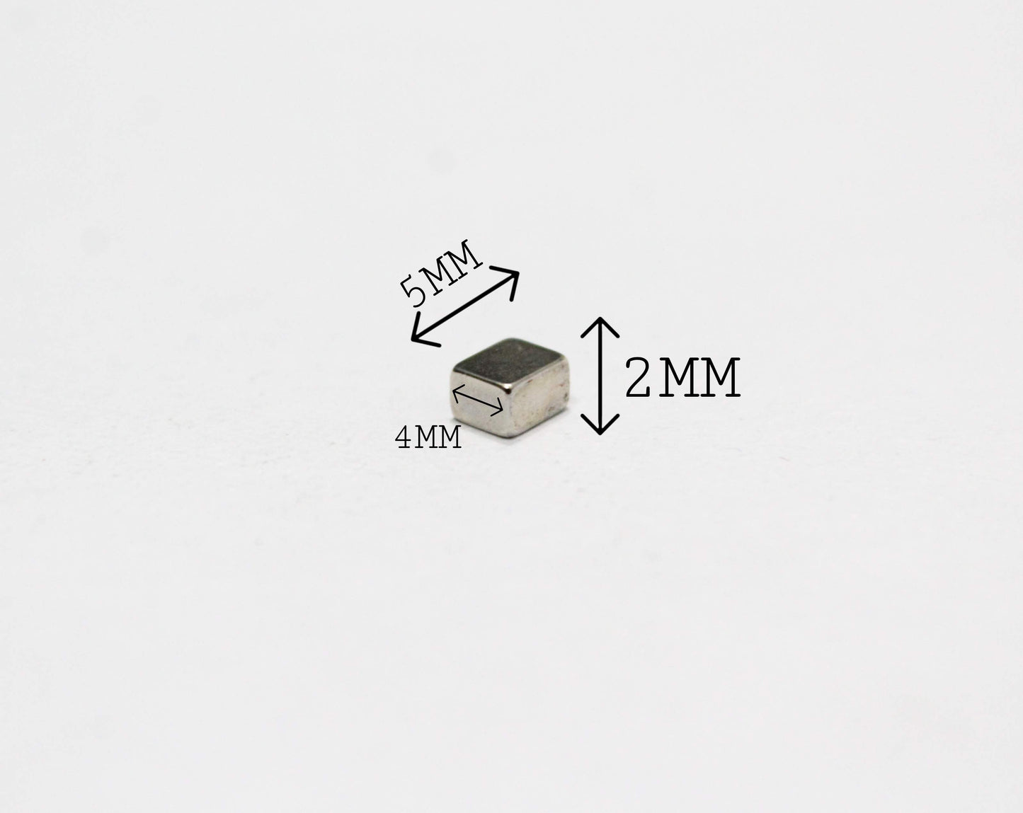 5 mm L x 4 mm B x 2 mm H Neodymium Magnet